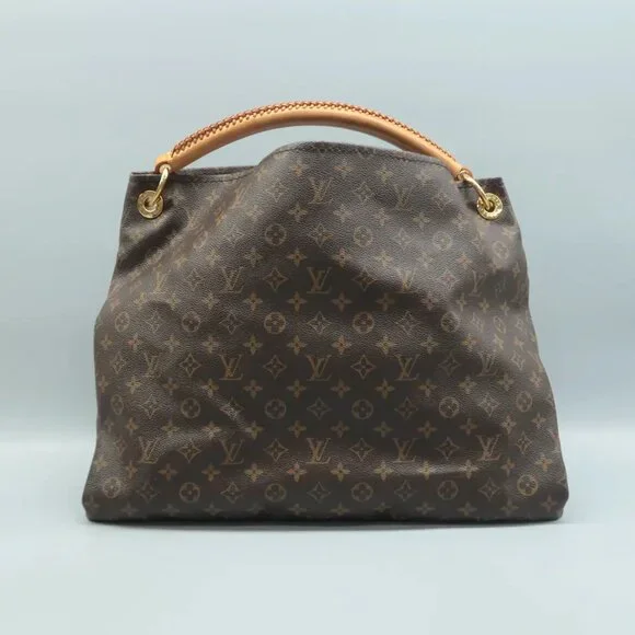 100% Authentic Louis Vuitton Artsy GM Brown Monogram Canvas Shoulder Bag - Picture 2 of 12